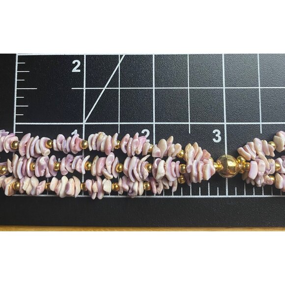 Vintage Lot of 3 Boho Natural Necklaces Shell Wood Seed Coconut Leaf Pendant - Picture 10 of 15